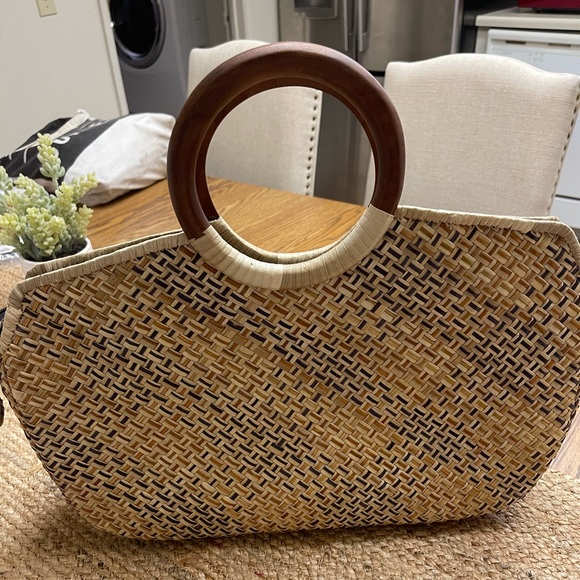 Handbags - Hand made weaved purse bought in Hawaii